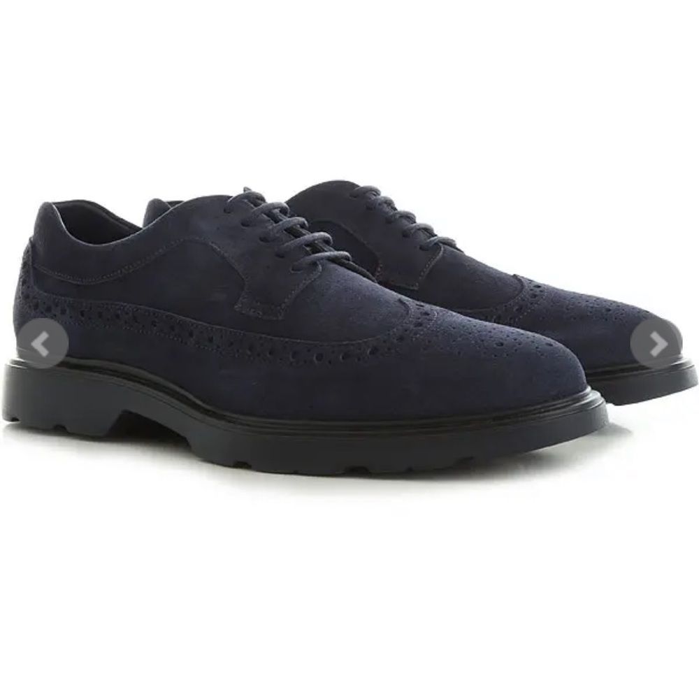 NWB Hogan Men’s Nuovo Derby Bucature Shoes